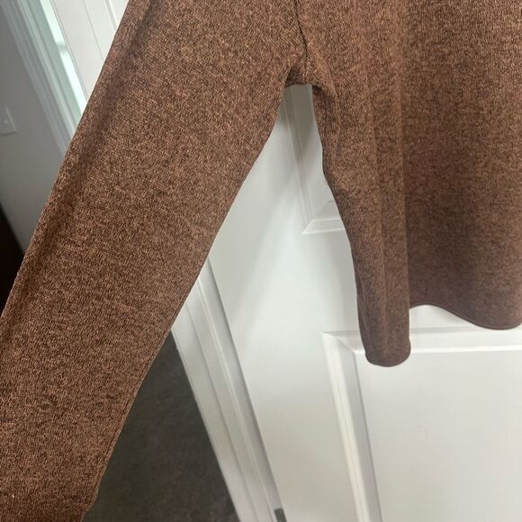 Crown & Ivy Brown 1/4 Zip Pullover Sweater Size S | Send Offer! - Picture 4 of 7